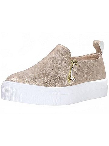Mia Shoes Girl's Andraya Sneakers 4 Mo in Rose Gold (view 2)