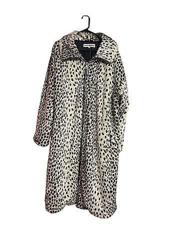 Free People Lana Leopard Duster Jacket (view 2)