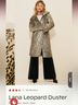 Free People Lana Leopard Duster Jacket - photo 6