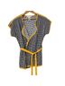 Pendleton 100% Cotton Checkered-gingham Black Yellow Cardigan Size XS - photo 1