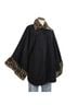 Argee 100% Polyester Leopard Print Black Wrap One size - photo 4
