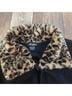 Argee 100% Polyester Leopard Print Black Wrap One size - photo 8