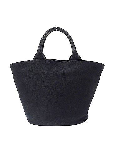 Prada Prada PRADA handbag for women, brand name, handbag, tote bag, shoulder 2-way, canvas, Canapa, black, 1BG186, logo. (view 2)
