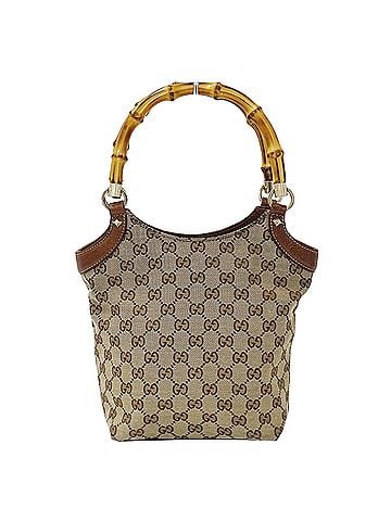 Gucci Gucci GUCCI Women's Handbag, Brand GG Canvas, Bamboo, Beige/Brown, 140203, Mini Bag (view 2)