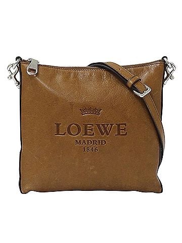 Loewe Loewe LOEWE handbag, women's brand shoulder bag, heritage leather, brown, mini bag. (view 1)