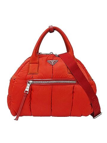 Prada Prada PRADA Women's Handbag, Brand Handbag/Shoulder Bag, 2-way, Nylon, Tessuto Bomber, Red BL0881 (view 1)