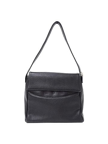 Loewe Loewe handbag for women, brand name, shoulder bag, leather, black, one-shoulder, flap type. (view 1)