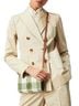 Tory Burch 100% Cotton Tan Blazer Size 4 - photo 1