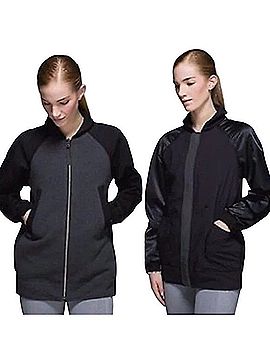 Lululemon Athletica Both Ways Bomber Jacket (view 2)