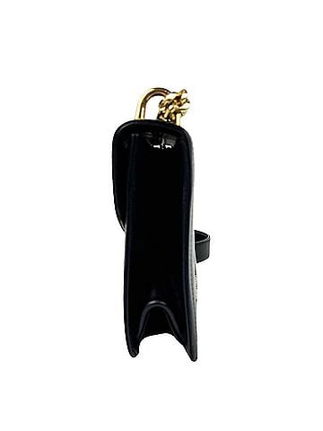 Prada Prada PRADA Shoulder Bag Leather Black Gold Women's 1BD211 z11136 (view 2)