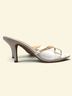 Fioni White Heels Size 7 1/2 - photo 4