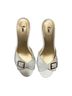 Fioni White Heels Size 7 1/2 - photo 1