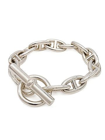 Hermès HERMES Chaine d'Ancre GM Bracelet, 13 links, Ag925/SV925 Silver (view 2)
