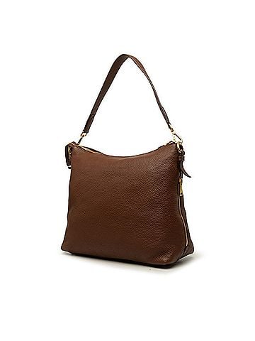 Prada Prada Triangle Logo Plate Shoulder Bag BR5012 Brown Vitello Daino Leather Women's PRADA (view 2)