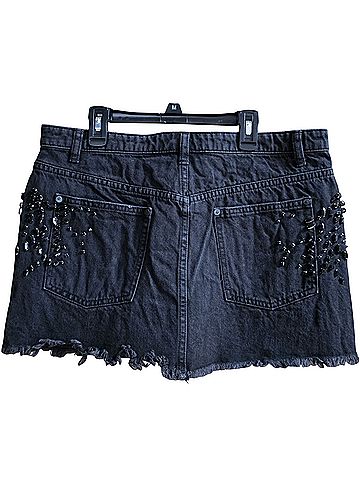 Free People Denim Skirt (view 2)