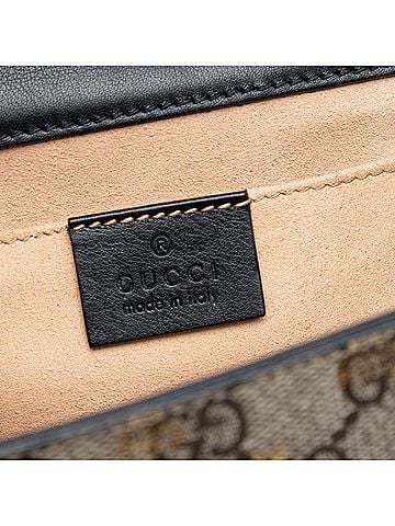 Gucci Small GG Supreme Bee Padlock Crossbody (view 2)
