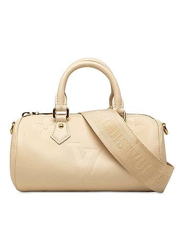 Louis Vuitton Louis Vuitton Monogram Empreinte Papillon BB Handbag Shoulder Bag Mini Boston 2-way M45994 Ivory Leather Women's LOUIS VUITTON (view 1)