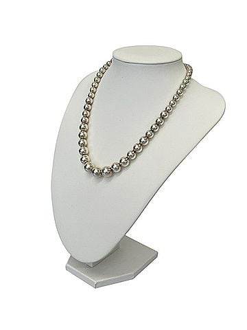 Tiffany & Co. TIFFANY &amp; Co. Tiffany HardWear Graduated Silver Ball Necklace, Silver, Women's (view 1)