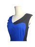 Jay Godfrey Color Block Blue Cocktail Dress Size 2 - photo 6