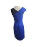 Jay Godfrey Color Block Blue Cocktail Dress Size 2 - photo 3