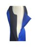 Jay Godfrey Color Block Blue Cocktail Dress Size 2 - photo 9