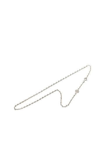Hermès Hermes Mini Sellier Chaine d'Ancre Necklace, SV925 Silver, Women's, Pre-owned. (view 2)