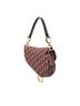 Dior 100% Canvas Red Oblique Canvas Saddle Bag One size - photo 3