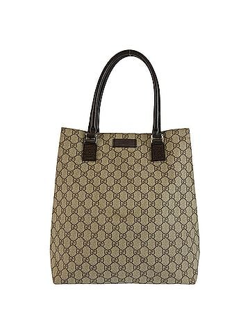 Gucci Gucci GG Supreme Tote Bag Shoulder 131220 Brown Canvas Women's GUCCI (view 1)
