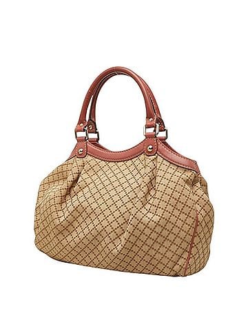 Gucci Gucci Diamante Sukey Handbag 211944 Beige Pink Canvas Leather Women's GUCCI (view 2)