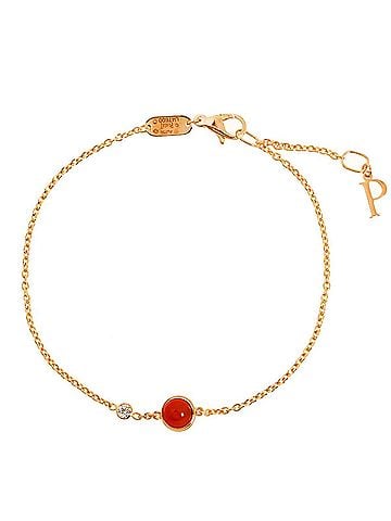 Piaget Piaget Possession Carnelian Diamond Bracelet, 17.5cm, 18K PG Pink Gold 750. (view 1)