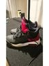 Nike Black Pink Sneakers Size 4 1/2 - photo 7