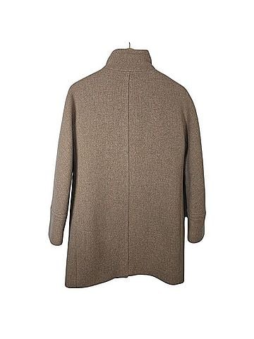 J.Crew Stadium Cloth by Nello Gori Wool Cocoon Coat Coat (view 2)