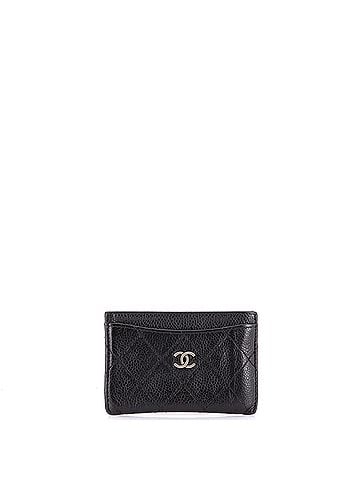 Chanel Classic Card Holder Quilted Caviar (view 1)