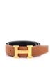 Hermès 100% Leather Brown Constance Reversible Belt Leather Medium One size - photo 1