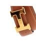 Hermès 100% Leather Brown Constance Reversible Belt Leather Medium One size - photo 3