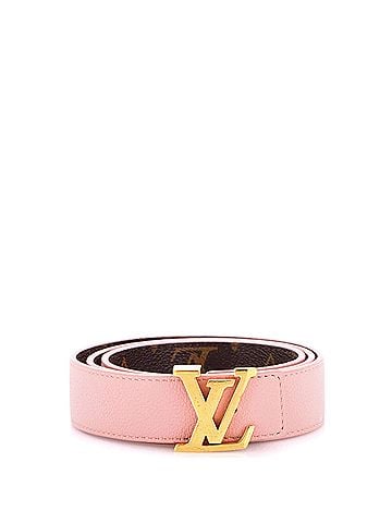 Louis Vuitton LV Initiales Belt Monogram Canvas Thin (view 1)