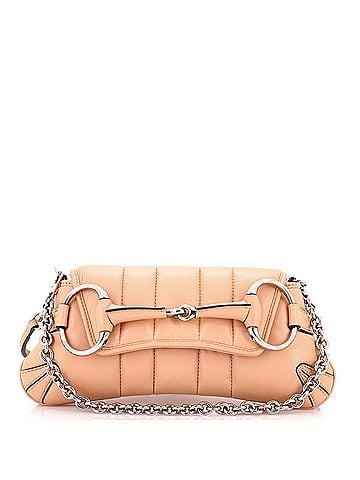 Gucci Horsebit Chain Shoulder Bag Vertical Quilted Leather Small (view 1)