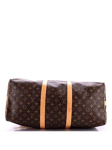 Louis Vuitton Keepall Bandouliere Bag Monogram Canvas 50 (view 2)