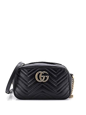 Gucci GG Marmont Shoulder Bag Matelasse Leather Small (view 1)