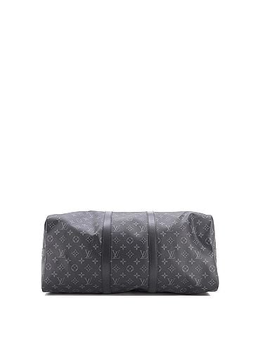 Louis Vuitton Keepall Bandouliere Bag Monogram Eclipse Canvas 50 (view 2)