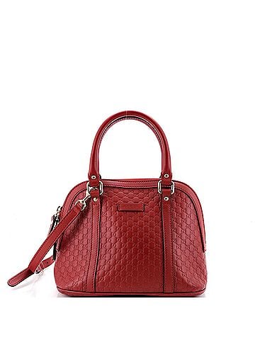 Gucci Convertible Dome Satchel Microguccissima Leather Mini (view 1)