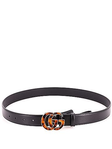 Gucci GG Marmont Belt Leather with Plexiglass (view 2)
