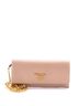 Prada 100% Leather Tan Wallet on Chain Vitello Move Long One size - photo 1