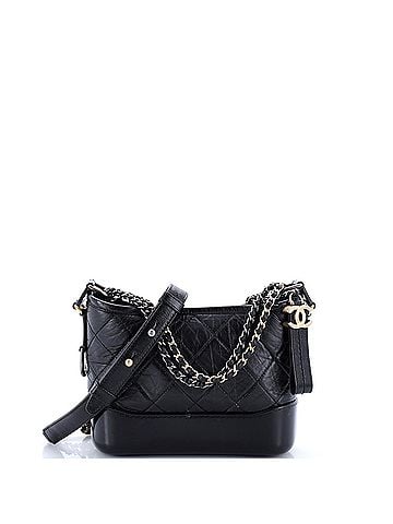 Chanel Gabrielle Hobo Quilted Aged Calfskin Small (view 1)