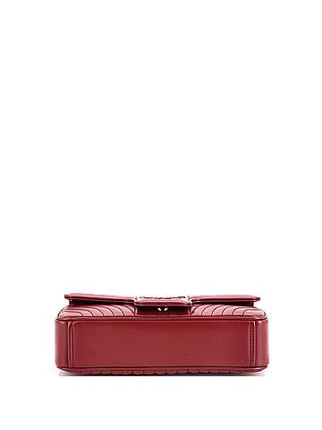 Prada Chain Flap Shoulder Bag Diagramme Quilted Leather Large (view 2)