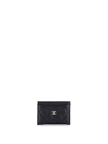 Chanel Classic Card Holder Quilted Caviar (view 1)