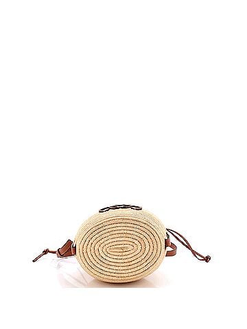Loewe x Paula Ibiza Beehive Basket Bag Woven Raffia Small (view 2)