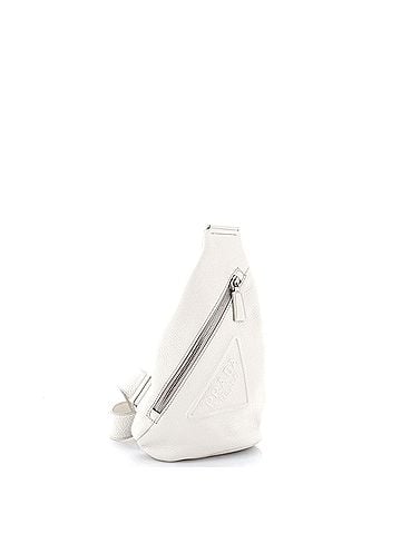Prada Triangle Logo Sling Bag Leather (view 1)