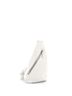 Prada 100% Leather White Triangle Logo Sling Bag Leather One size - photo 1