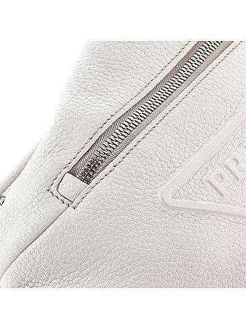Prada Triangle Logo Sling Bag Leather (view 2)
